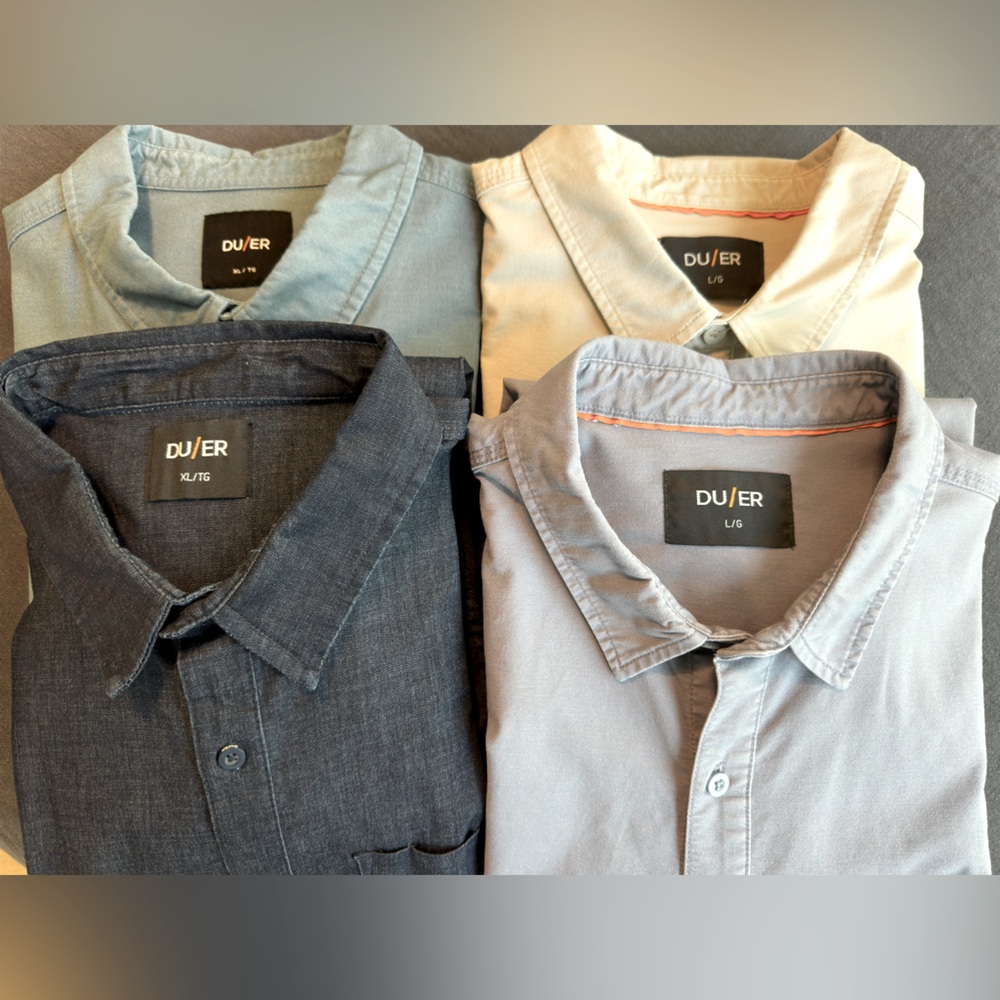 DU/ER Button Up Shirts